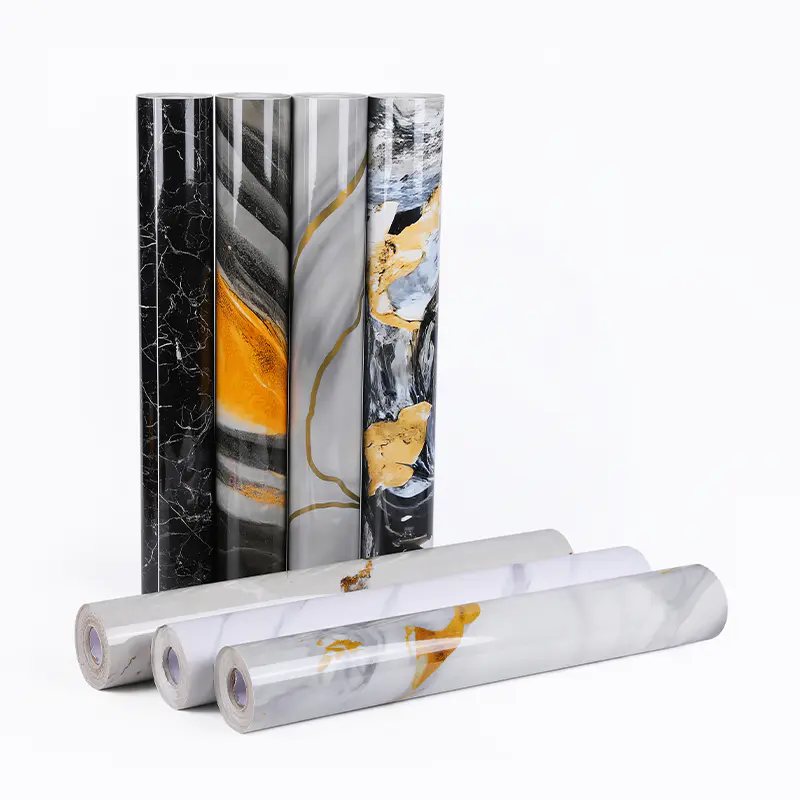 Film din PVC cu model de marmură 3D antiexplozie